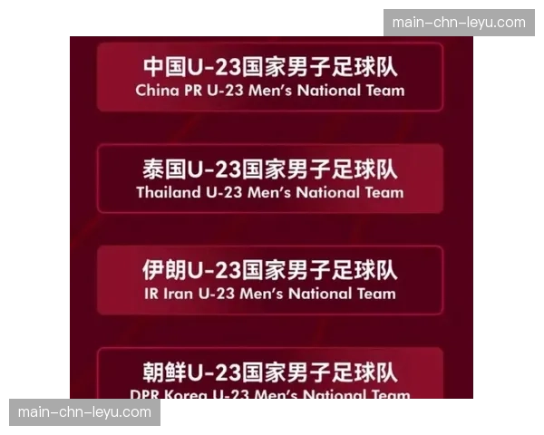 中国足协调整西安国际青年足球锦标赛：越南U23替代伊朗U23参赛